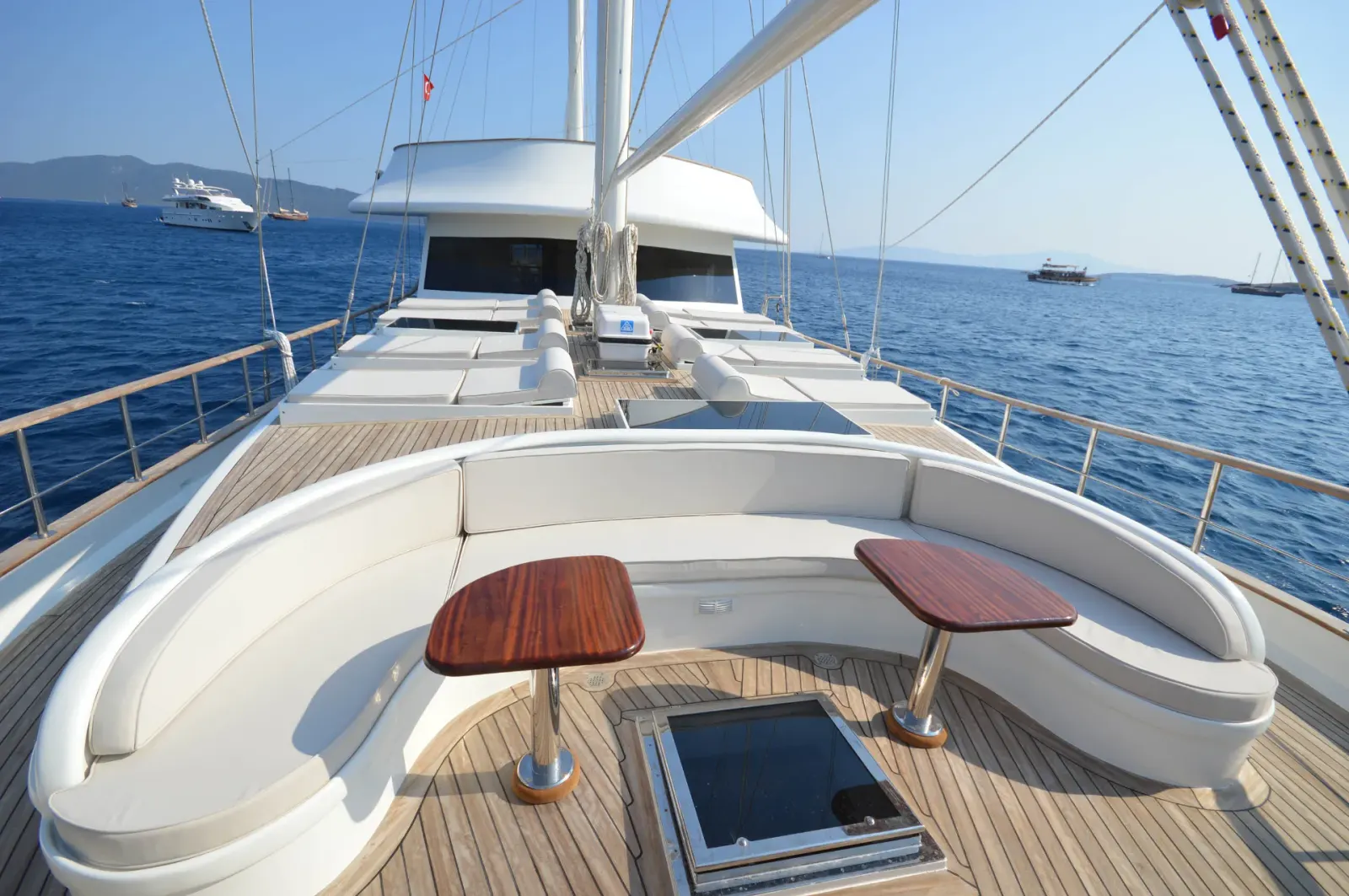 Gul Sultan sailing in Bodrum
