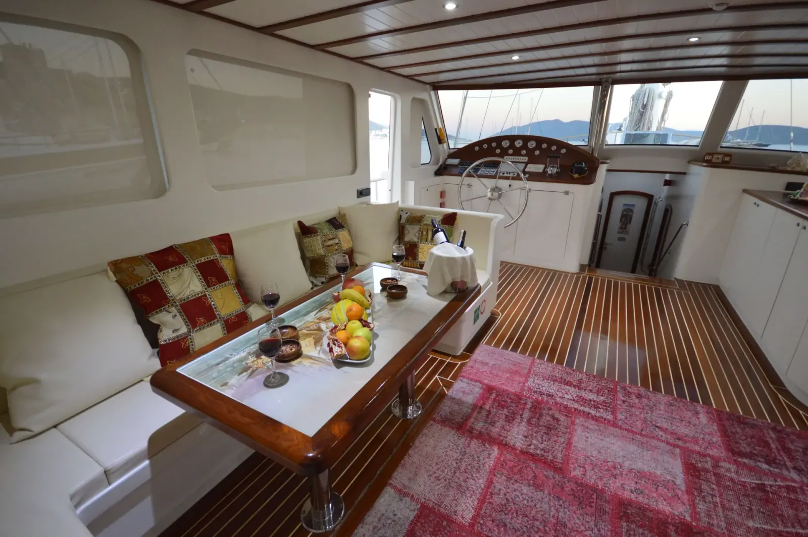 Gul Sultan sailing in Bodrum