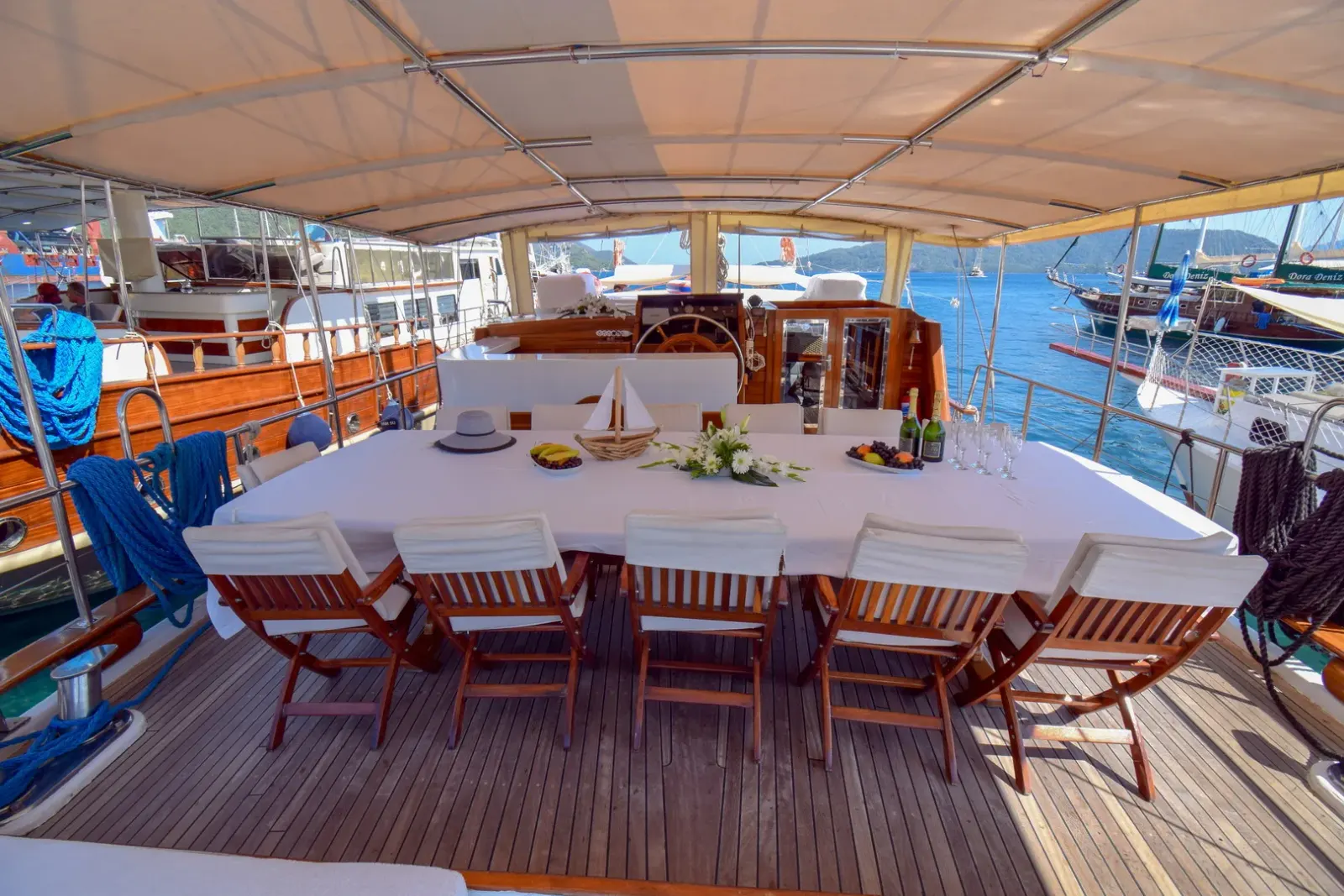 Perla del Mar I sailing in Marmaris