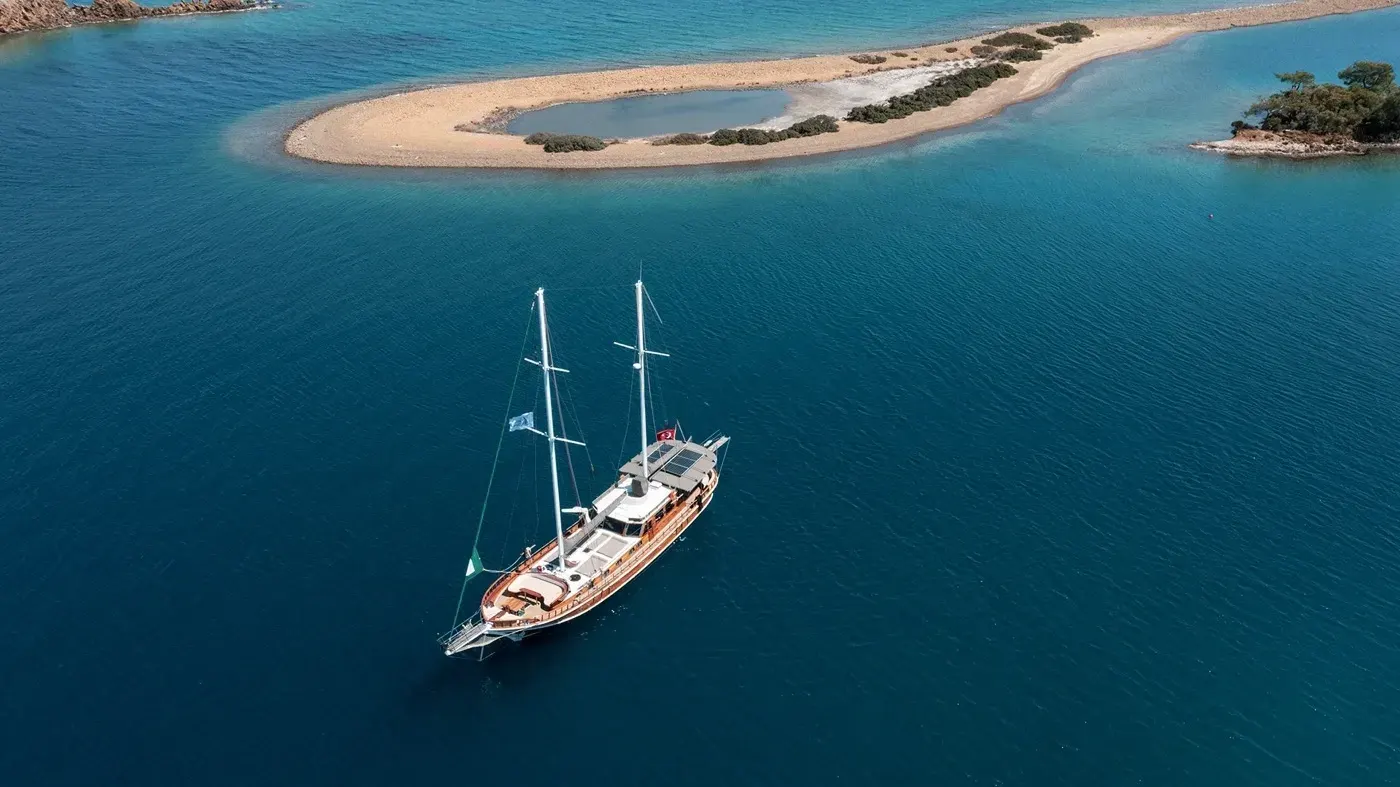 Serenad A sailing in Bodrum