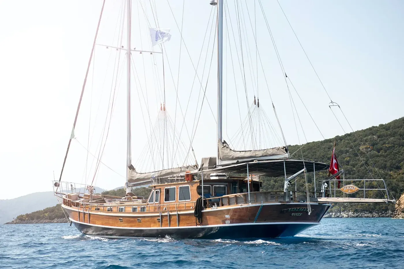 Serenad A sailing in Bodrum