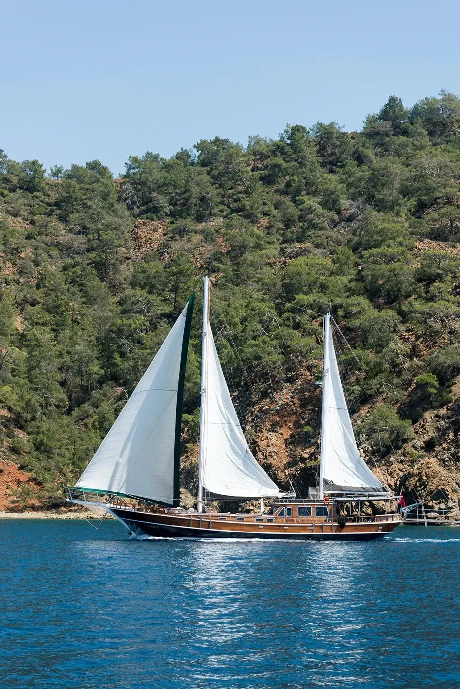 Serenad A sailing in Bodrum