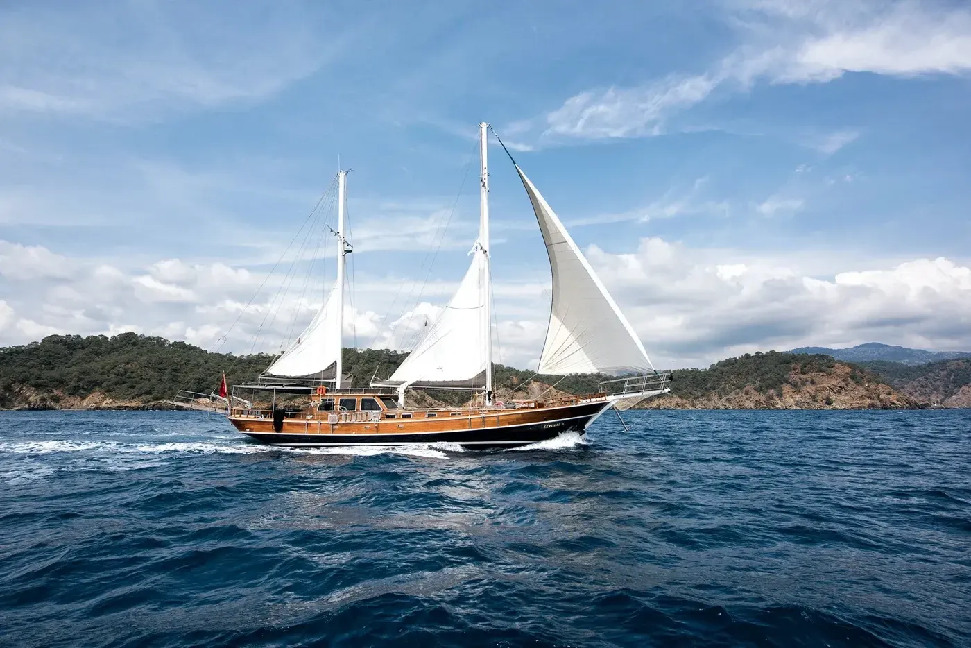 Serenad A sailing in Bodrum