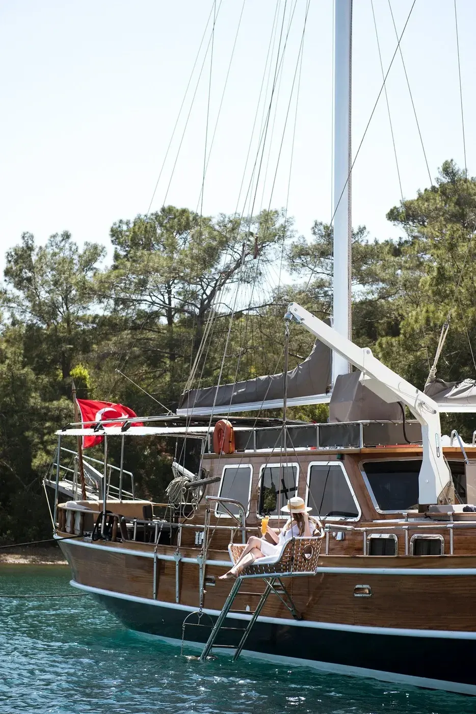 Serenad A sailing in Bodrum