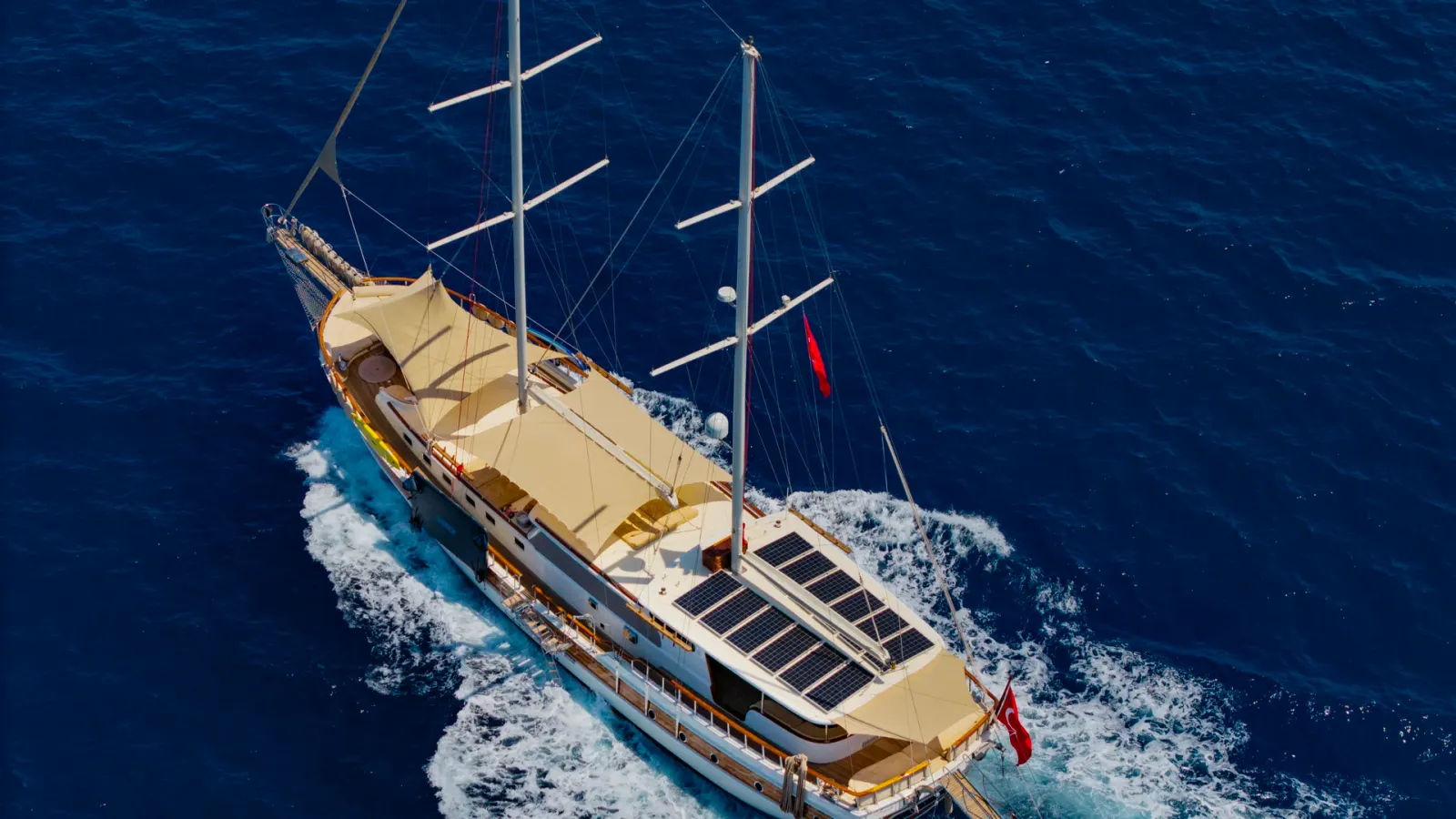Namaste sailing in Bodrum