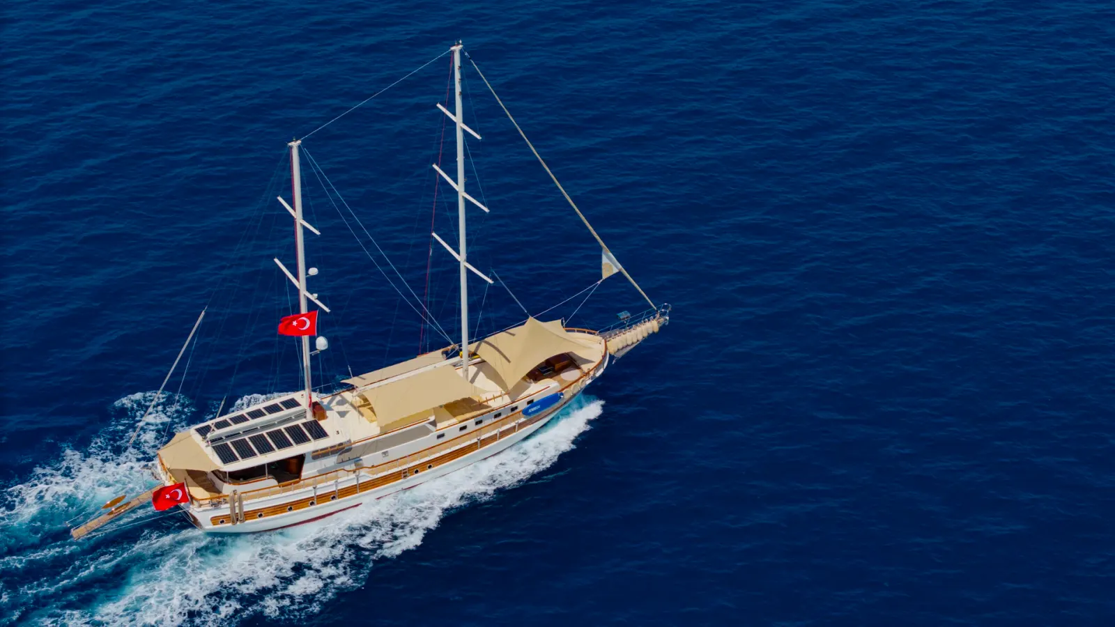 Namaste sailing in Bodrum