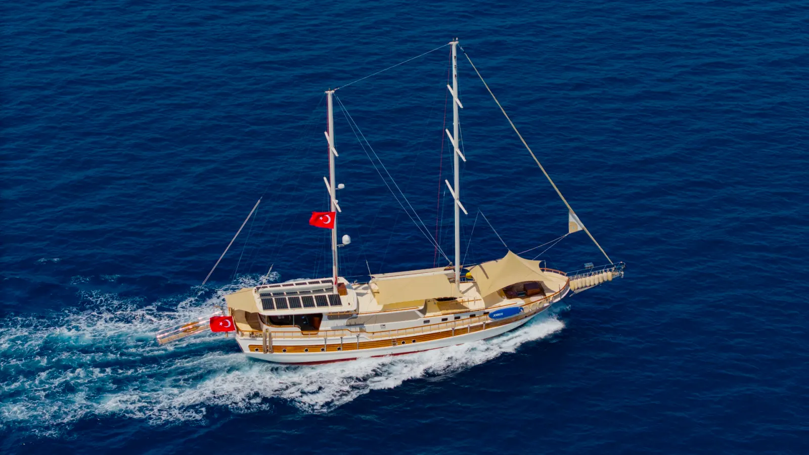 Namaste sailing in Bodrum