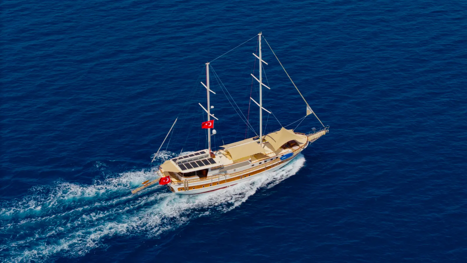 Namaste sailing in Bodrum