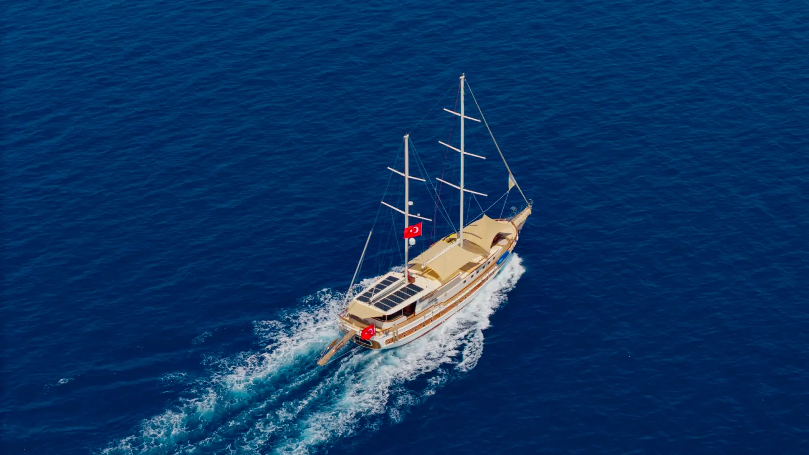 Namaste sailing in Bodrum
