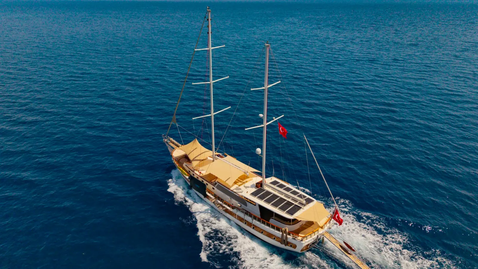 Namaste sailing in Bodrum