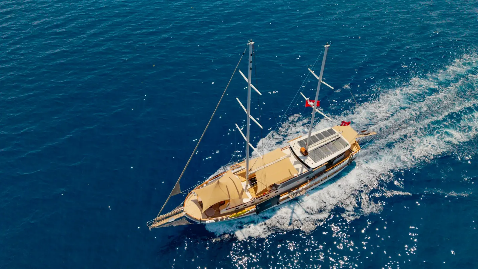 Namaste sailing in Bodrum