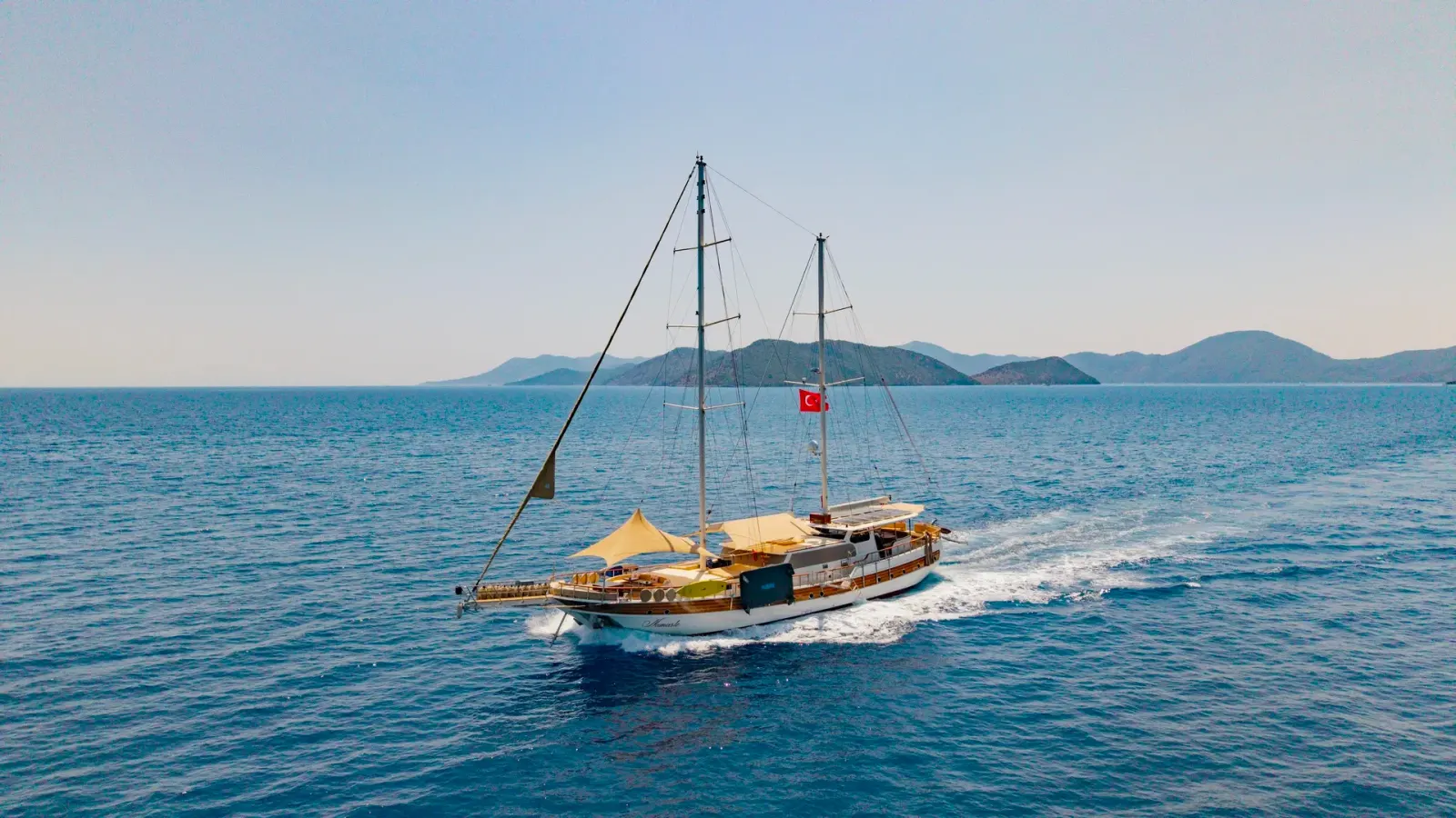 Namaste sailing in Bodrum