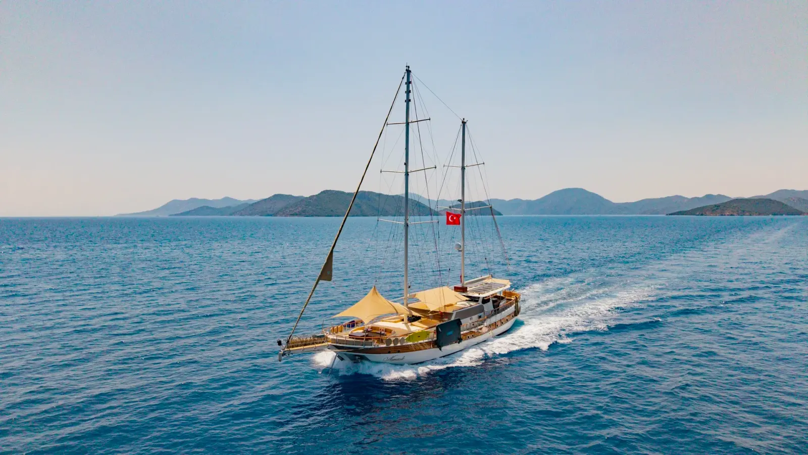 Namaste sailing in Bodrum