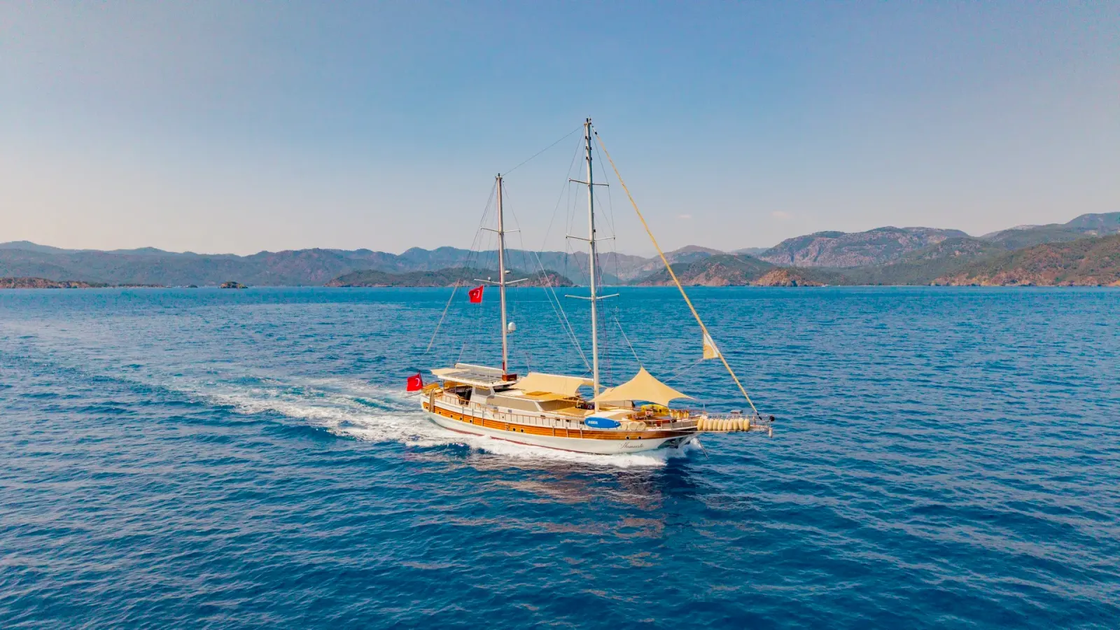 Namaste sailing in Bodrum