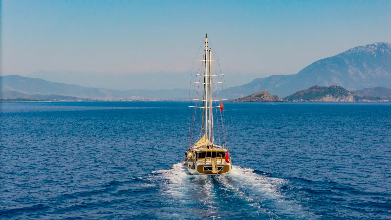Namaste sailing in Bodrum