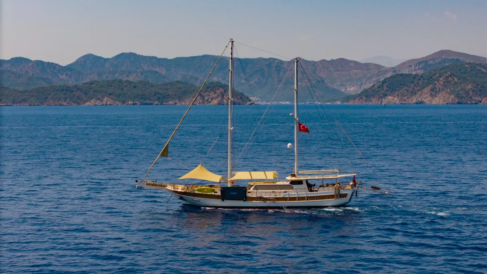 Namaste sailing in Bodrum