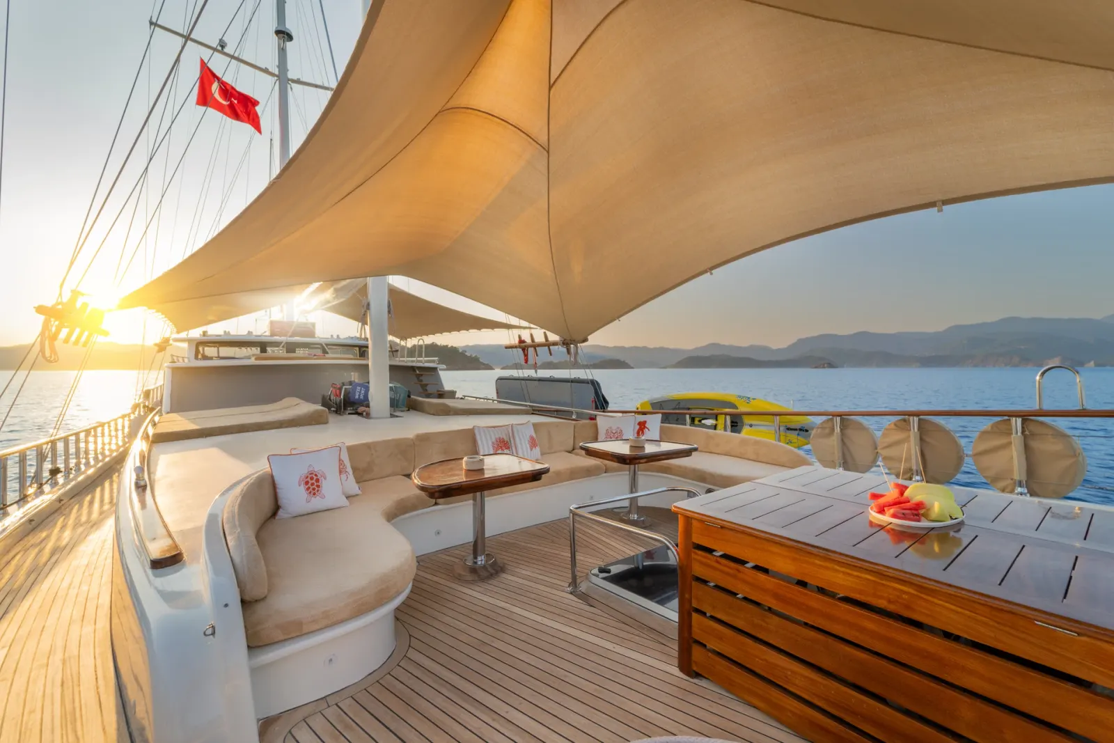 Namaste sailing in Bodrum