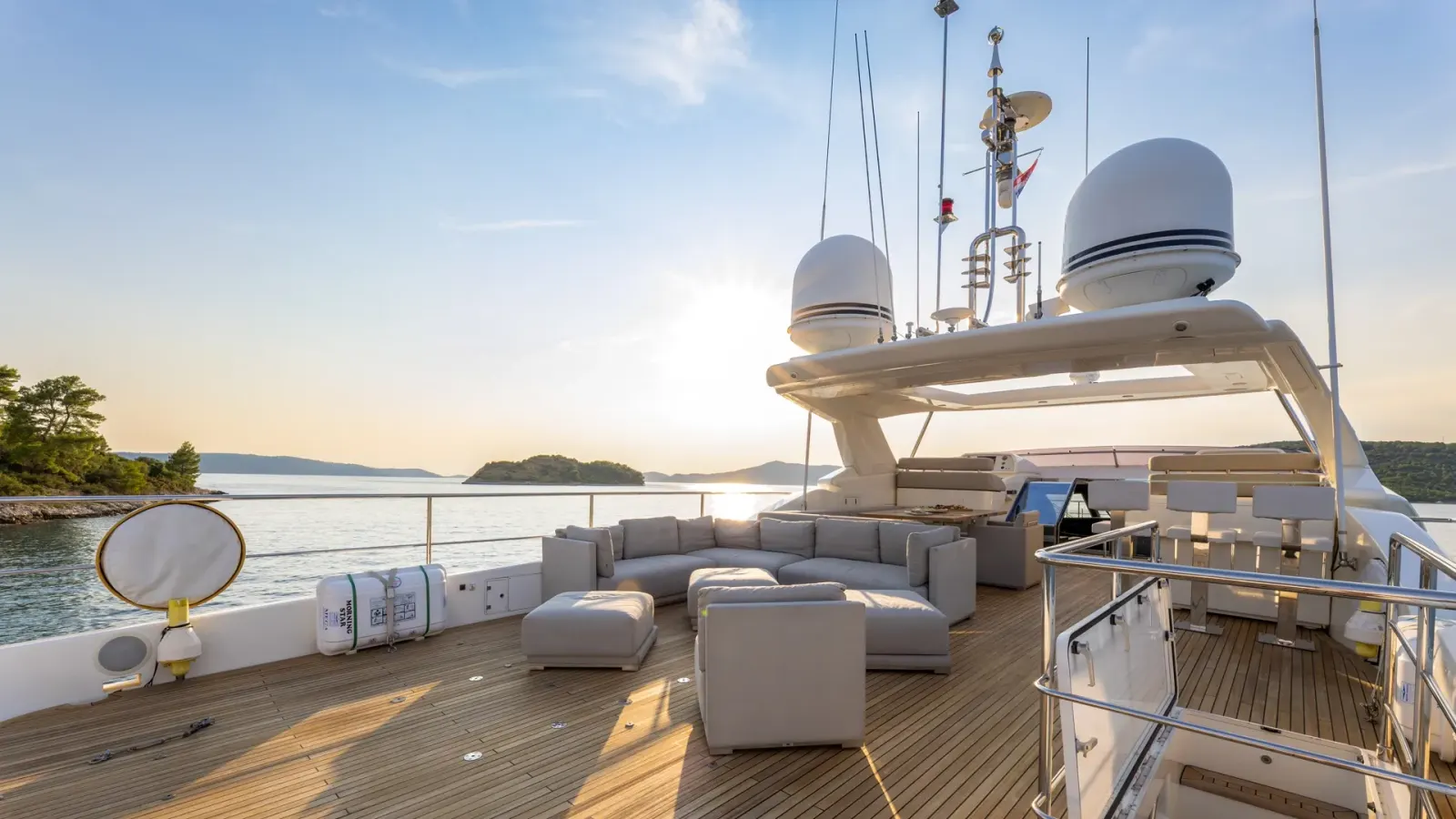 Morning Star II sailing in Herceg Novi