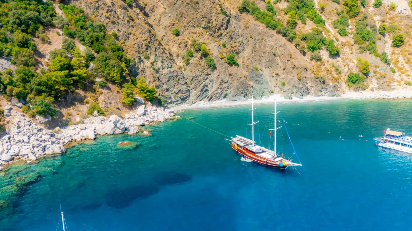 Princess Alize sailing in Marmaris