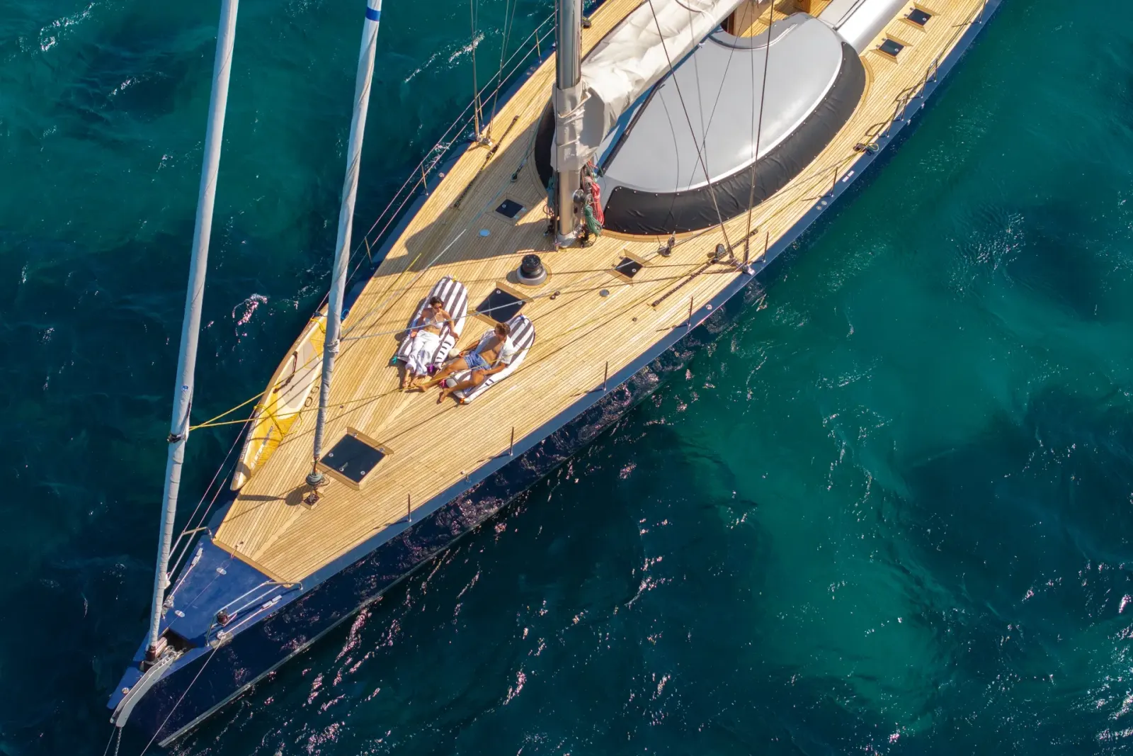 S/Y Meliti sailing in Athen