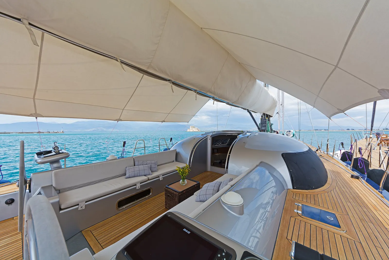 S/Y Meliti sailing in Athen