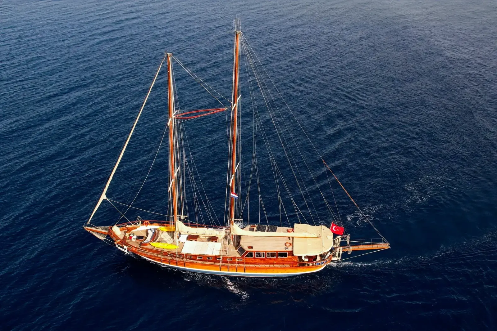 Kugu-1 sailing in Bodrum