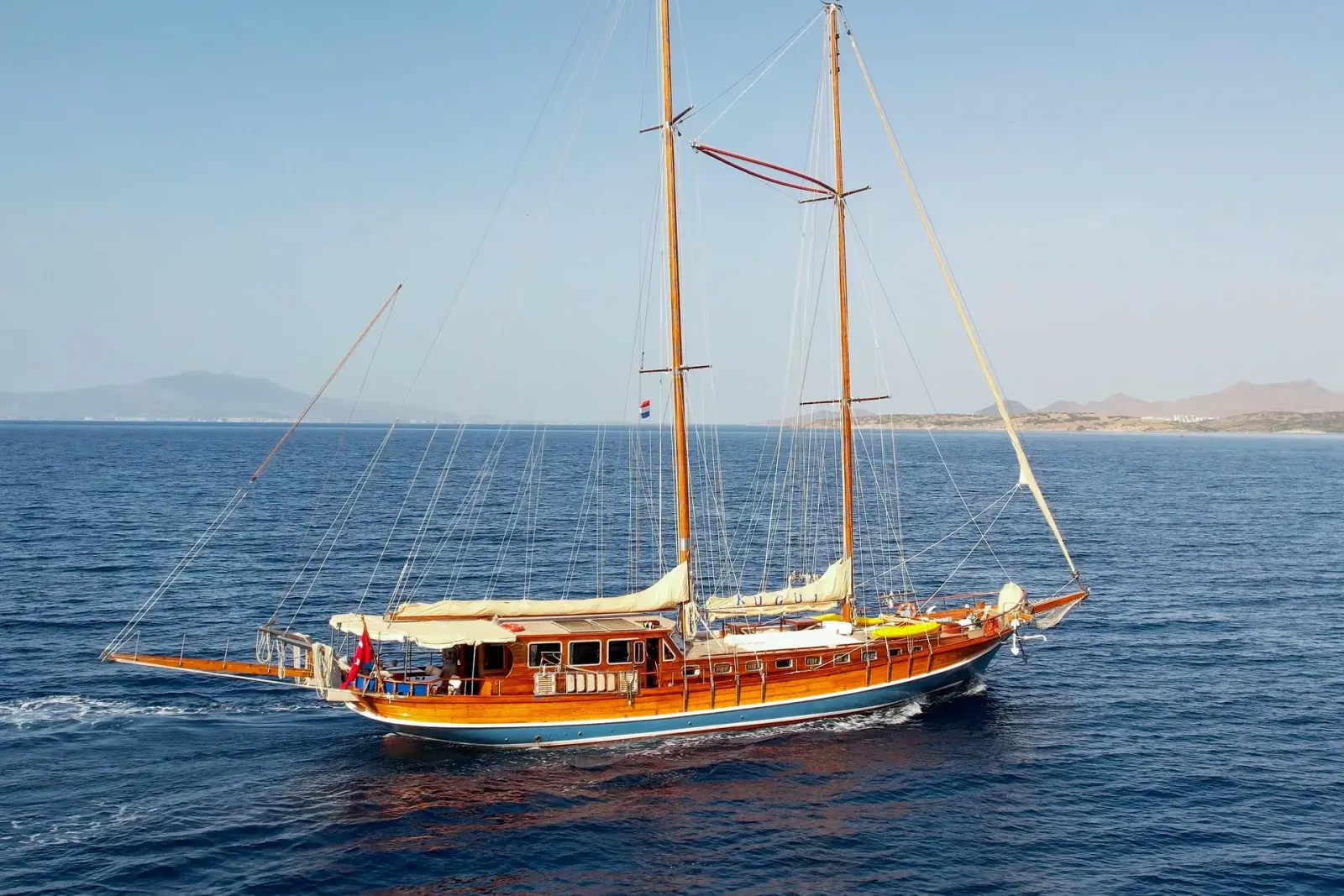 Kugu-1 sailing in Bodrum