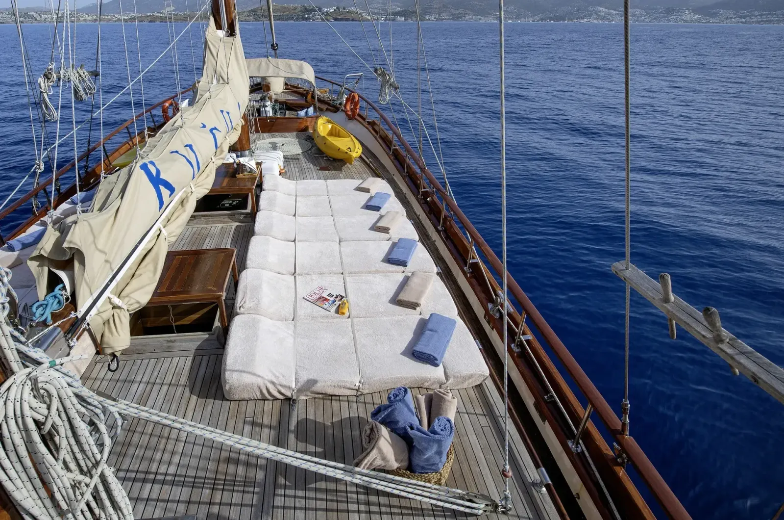 Kugu-1 sailing in Bodrum