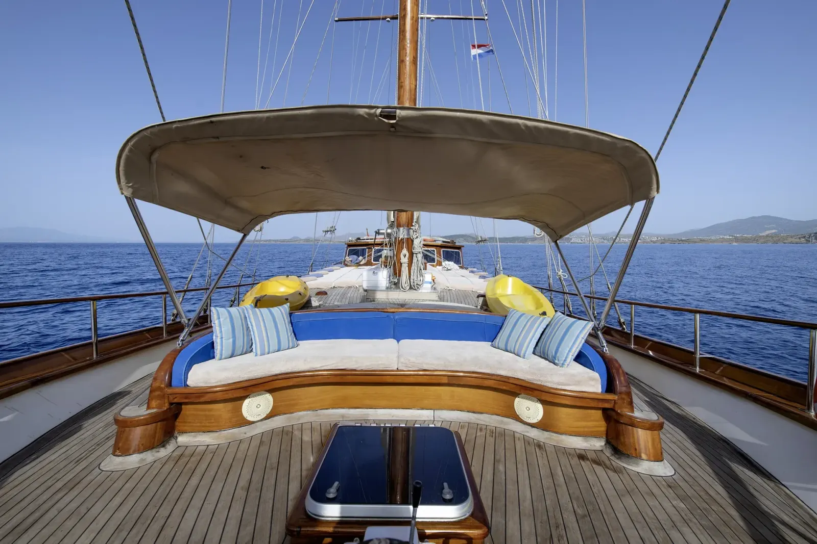 Kugu-1 sailing in Bodrum