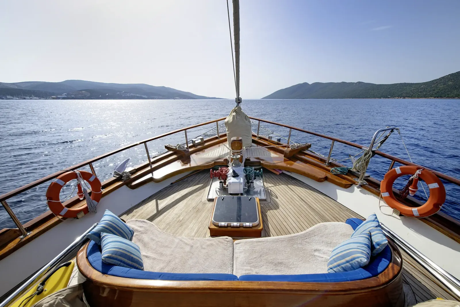 Kugu-1 sailing in Bodrum