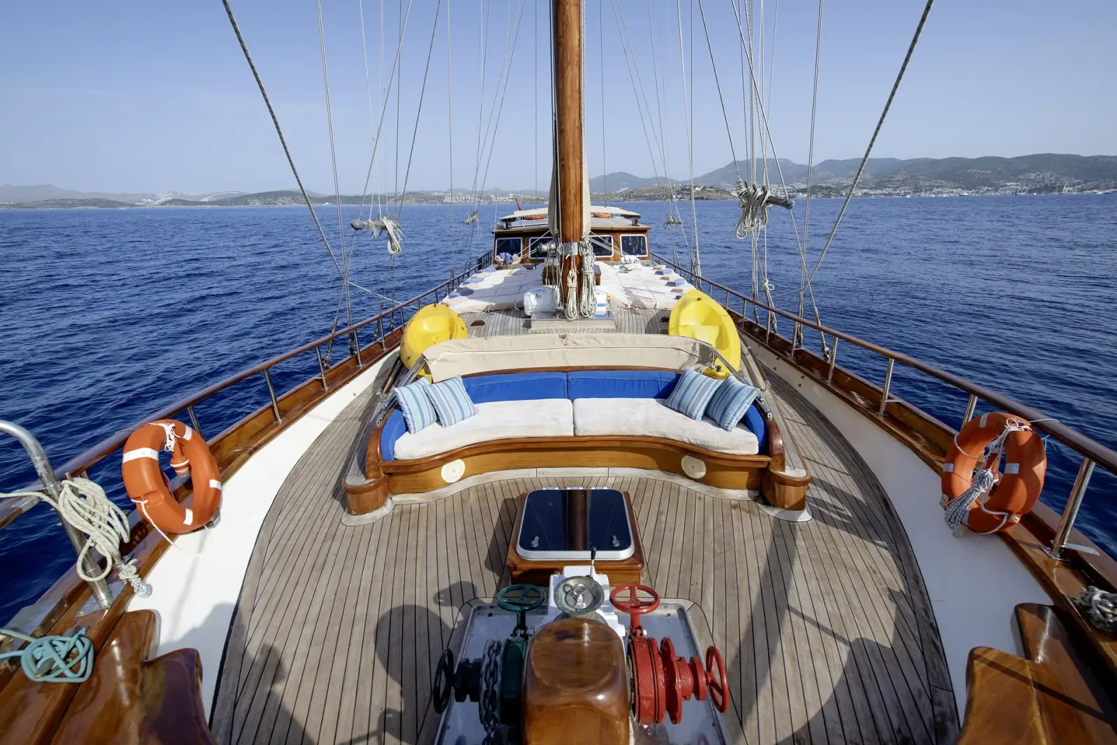 Kugu-1 sailing in Bodrum