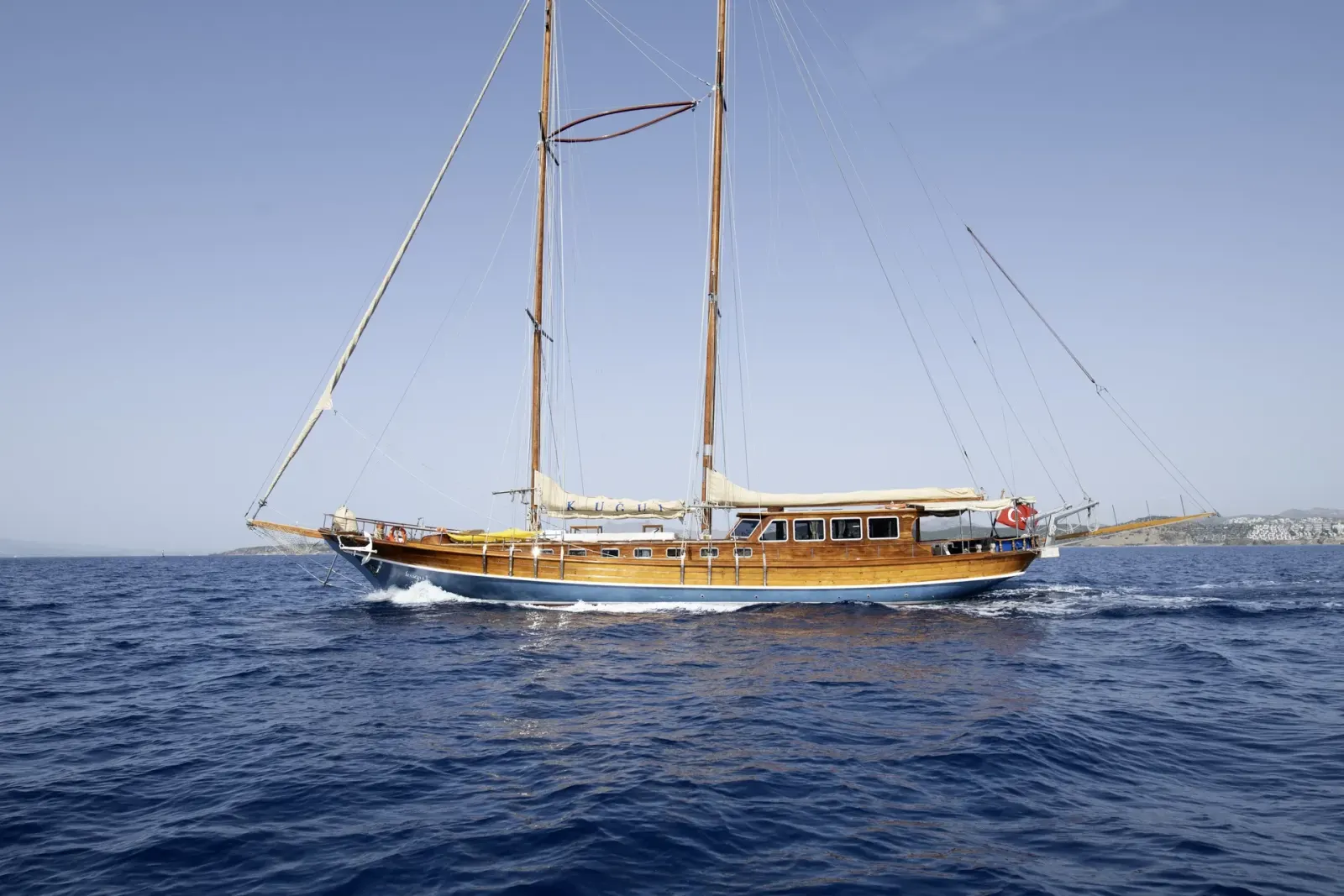 Kugu-1 sailing in Bodrum