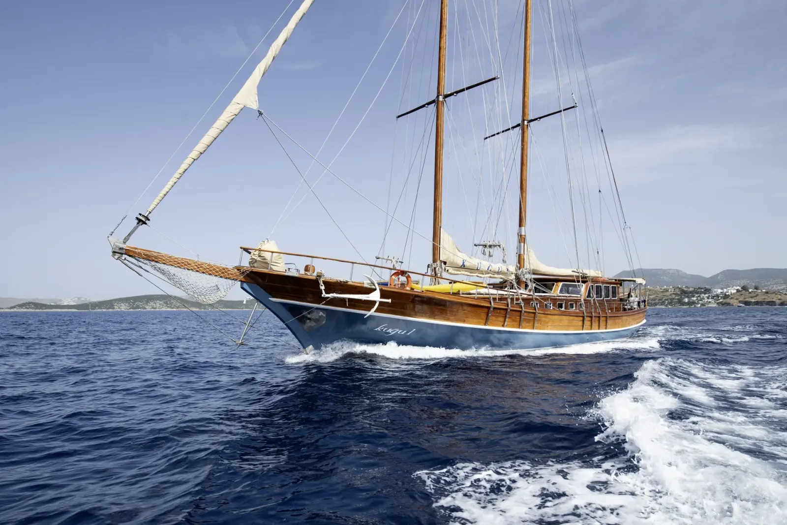 Kugu-1 sailing in Bodrum