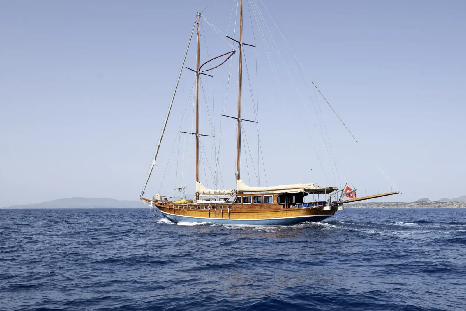 Kugu-1 sailing in Bodrum
