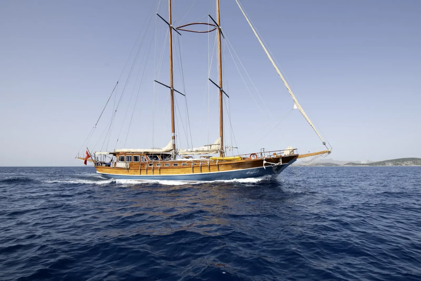 Kugu-1 sailing in Bodrum