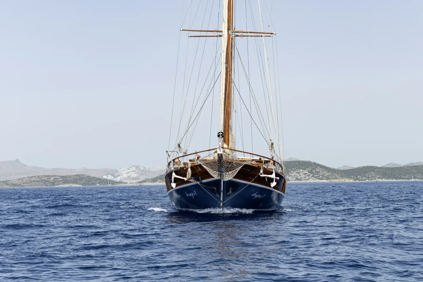 Kugu-1 sailing in Bodrum