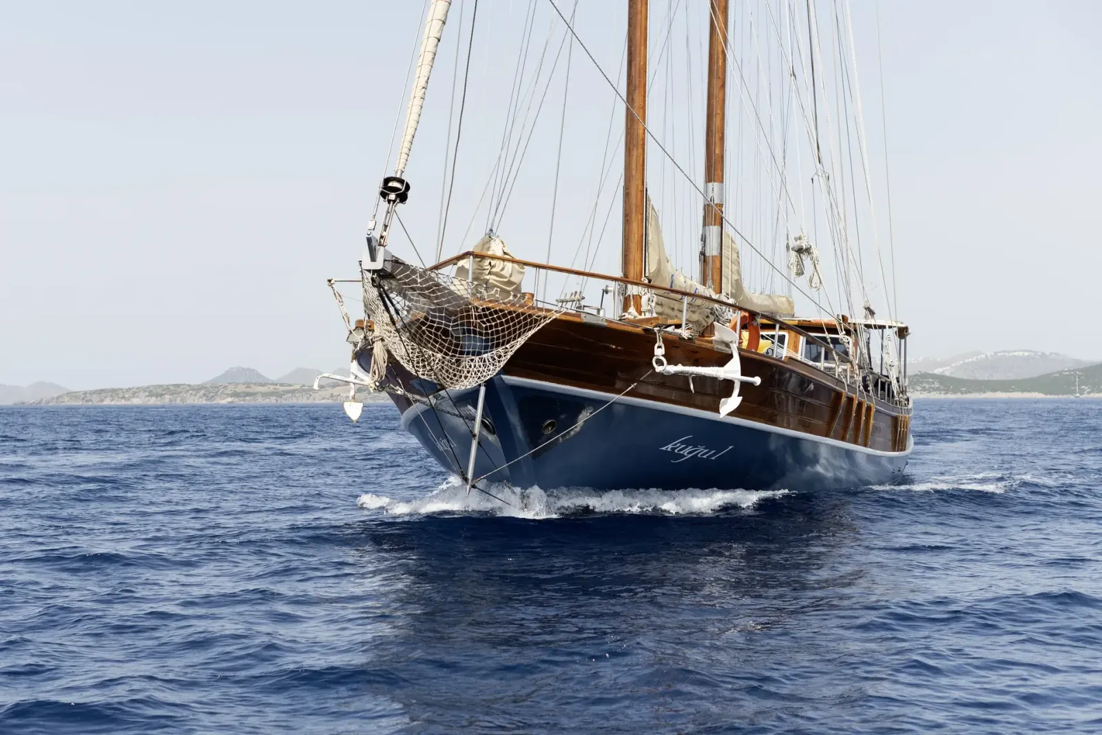 Kugu-1 sailing in Bodrum