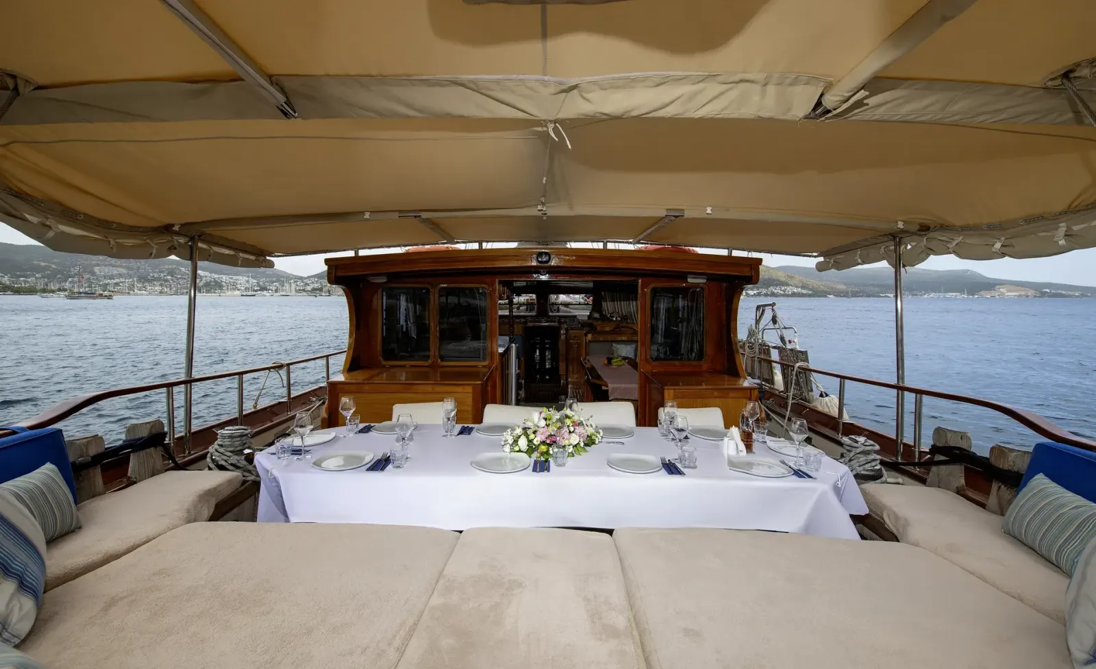 Kugu-1 sailing in Bodrum