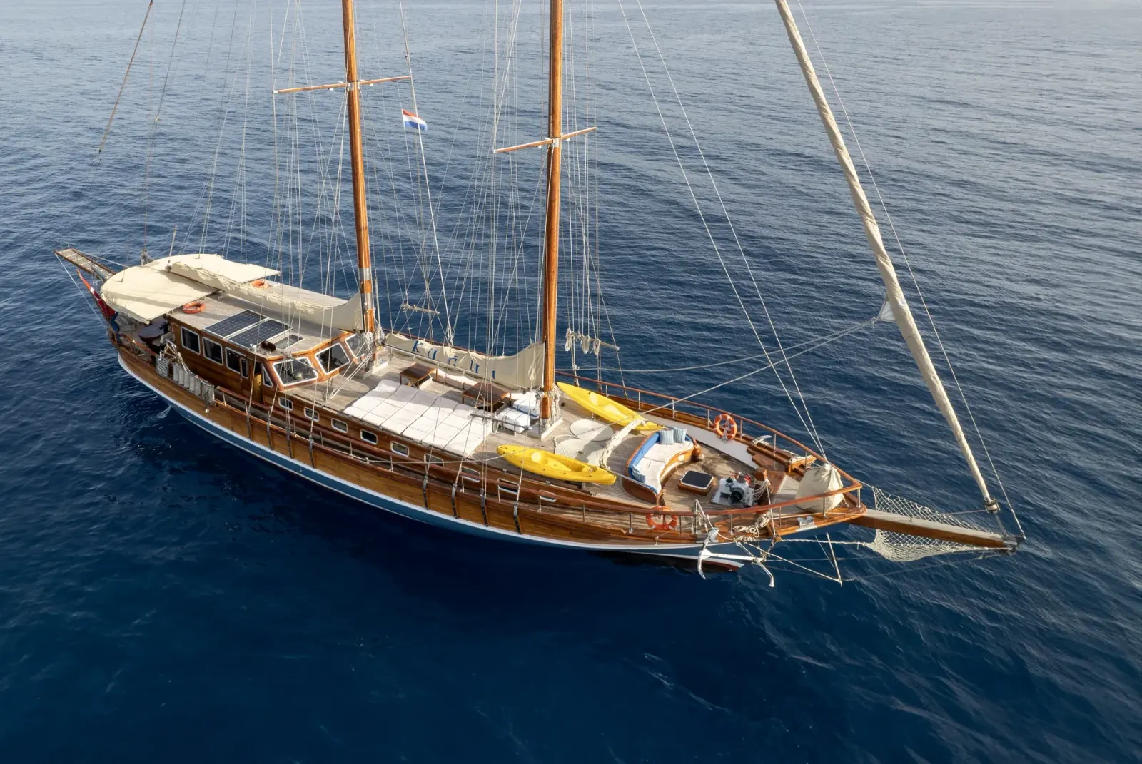 Kugu-1 sailing in Bodrum