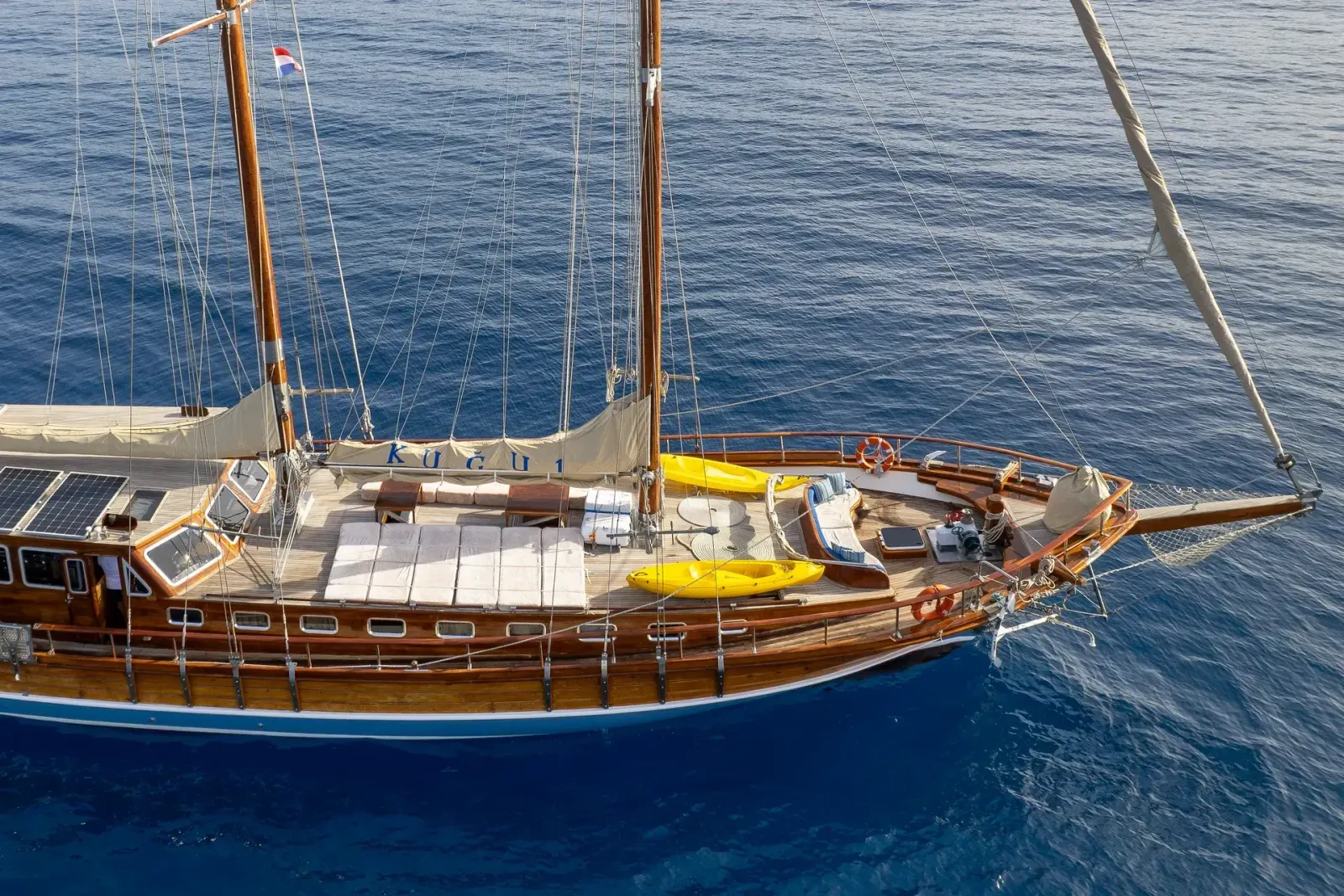 Kugu-1 sailing in Bodrum