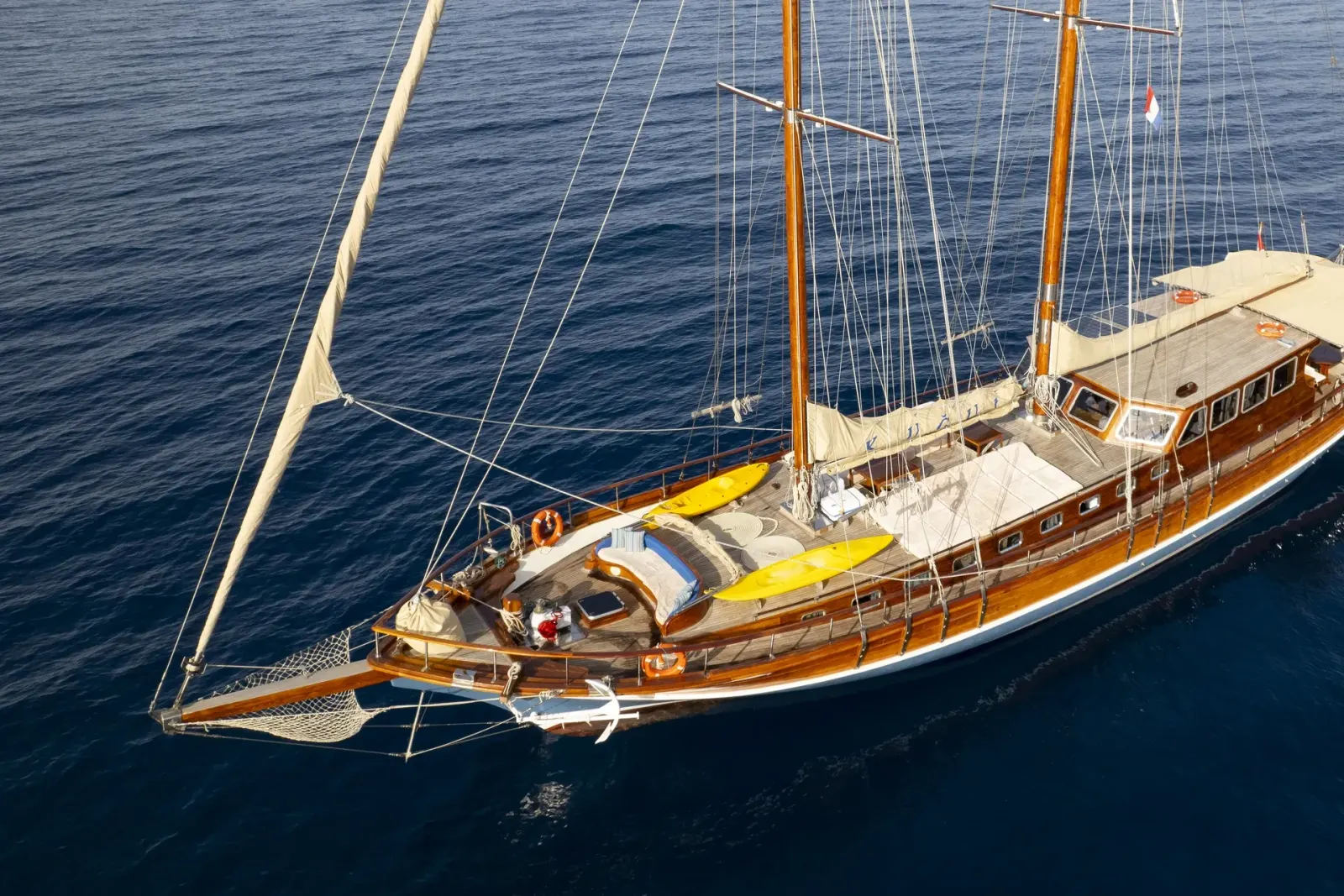Kugu-1 sailing in Bodrum