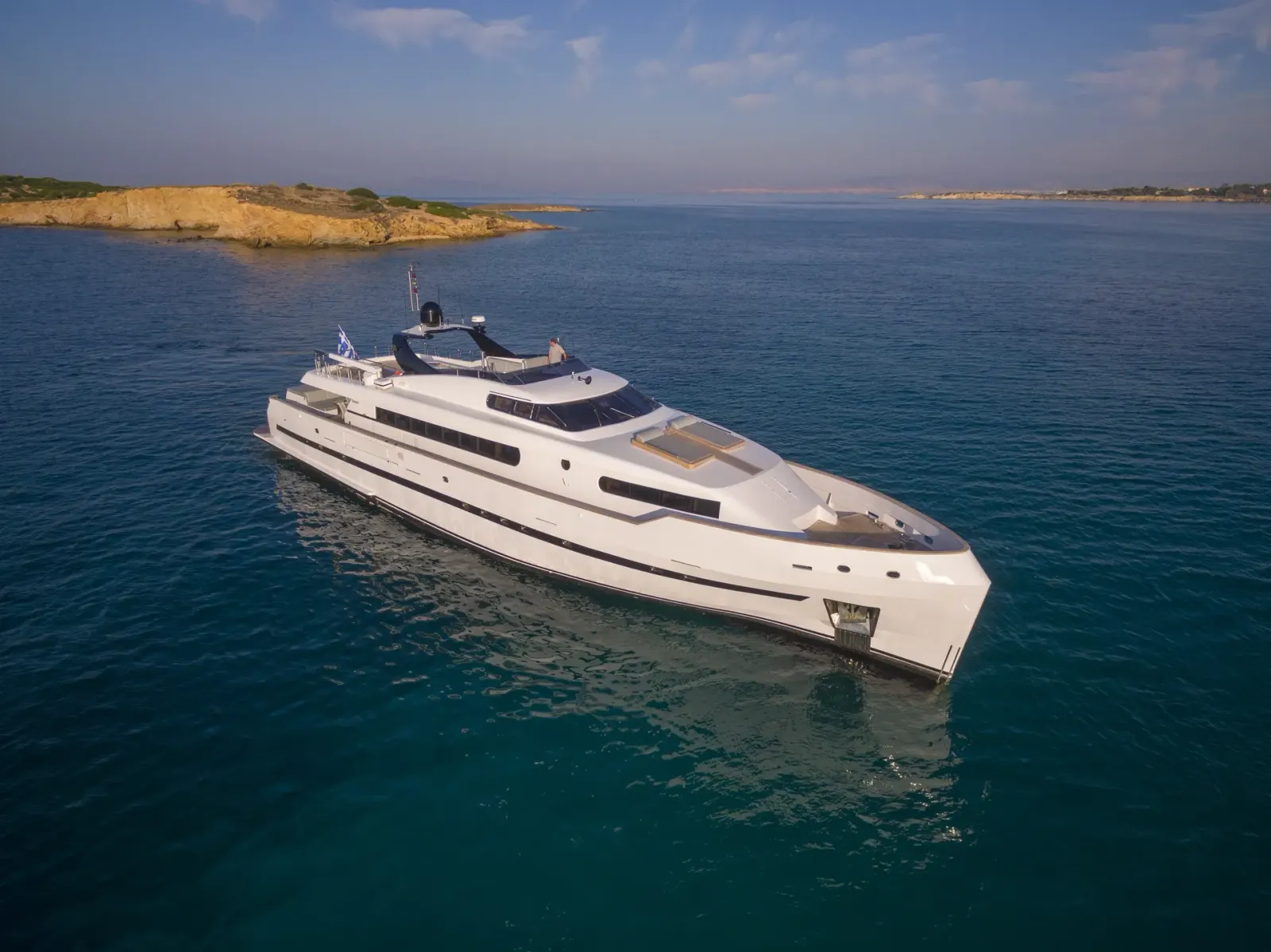 Project Steel sailing in Athen