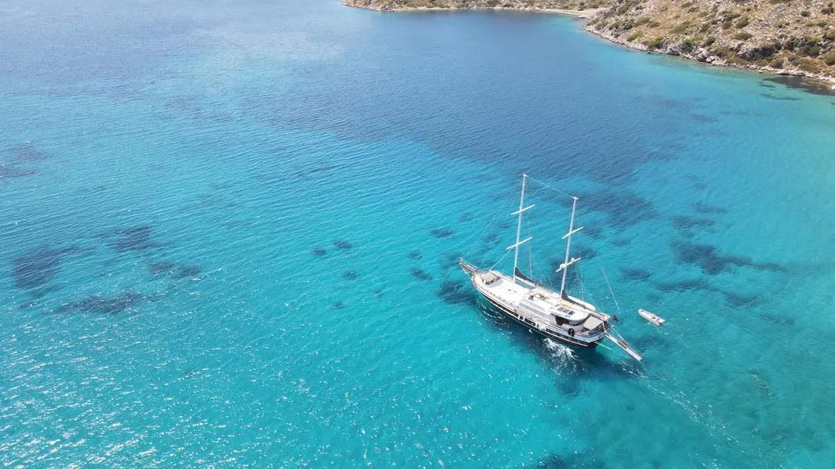 Prenses Esila sailing in Marmaris