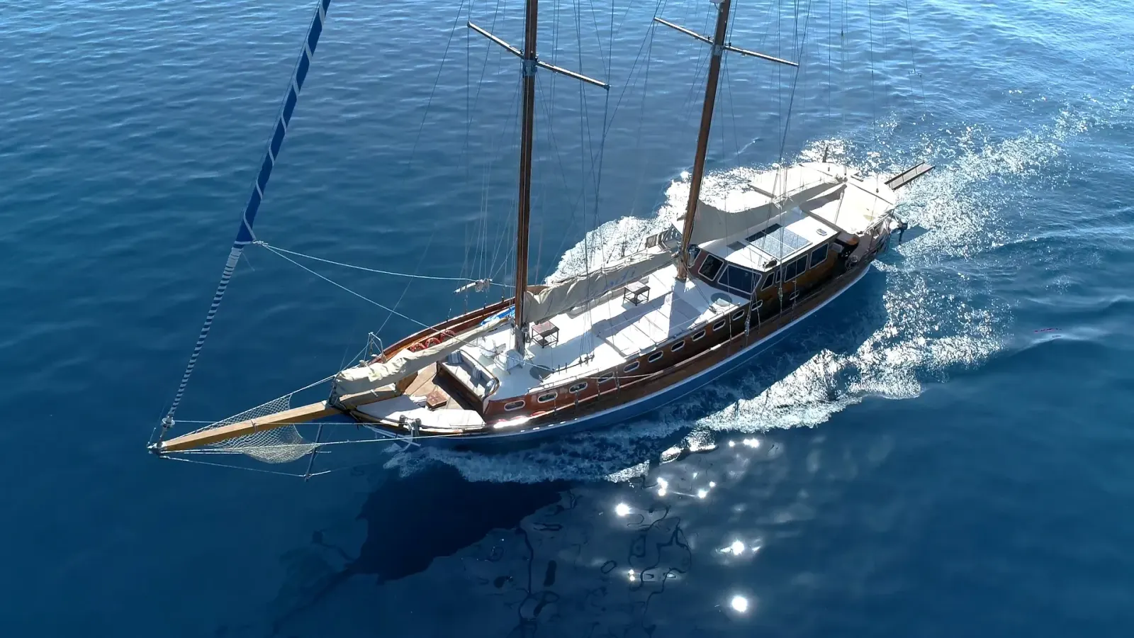 Grandi sailing in Bodrum