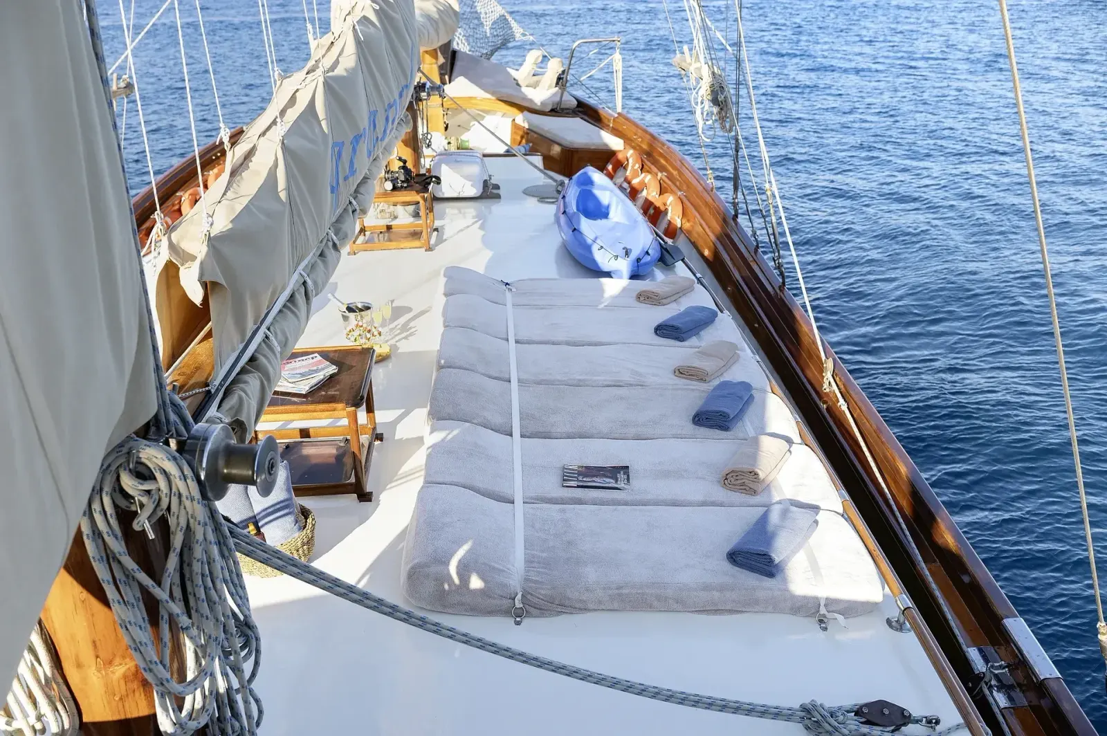 Grandi sailing in Bodrum