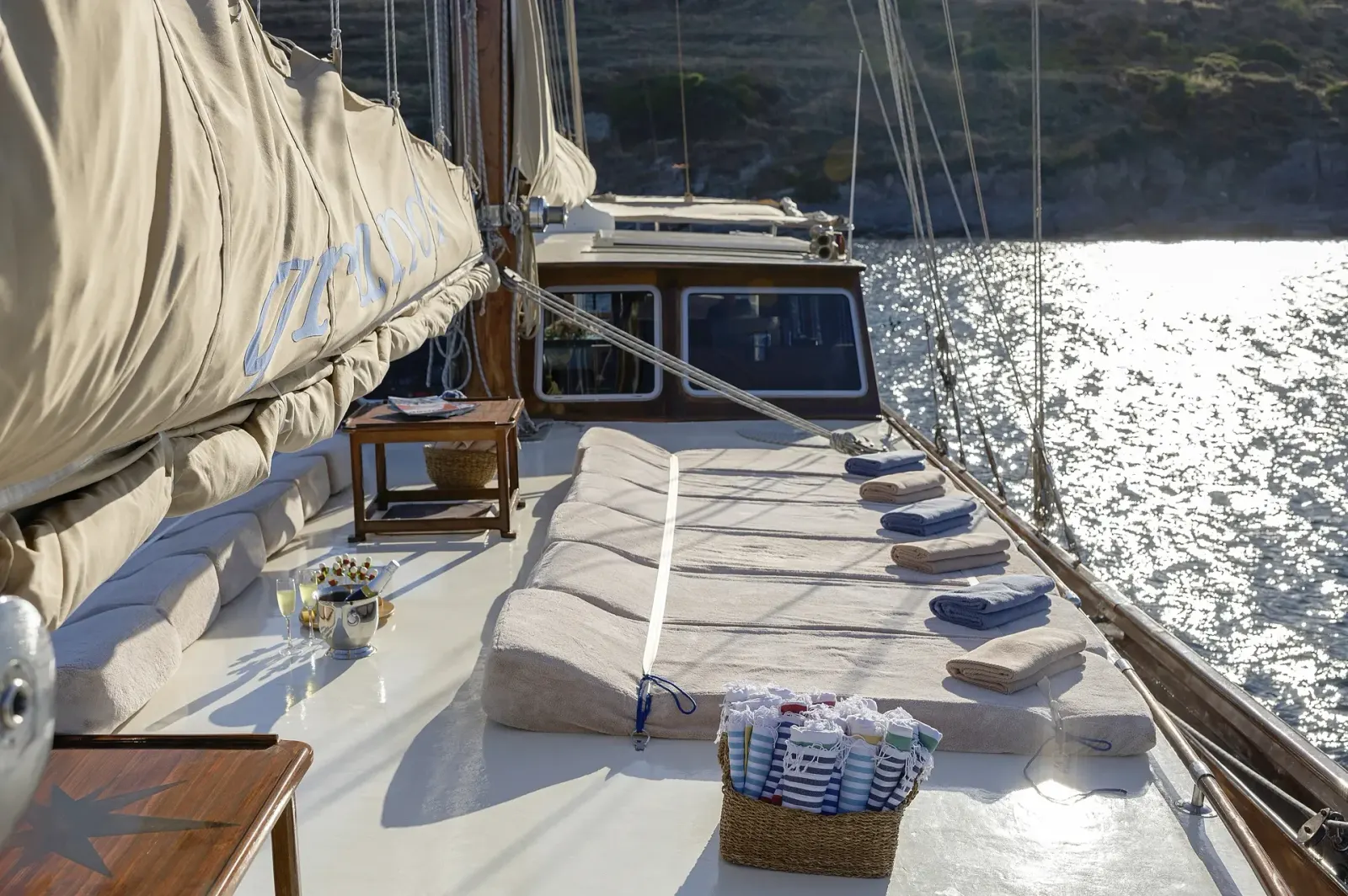 Grandi sailing in Bodrum
