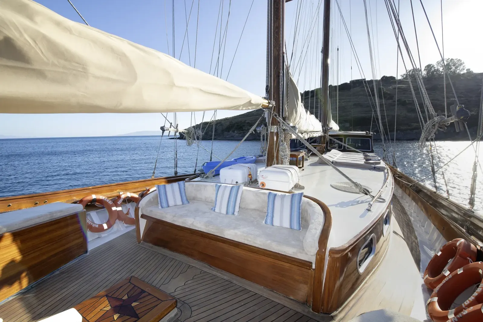 Grandi sailing in Bodrum