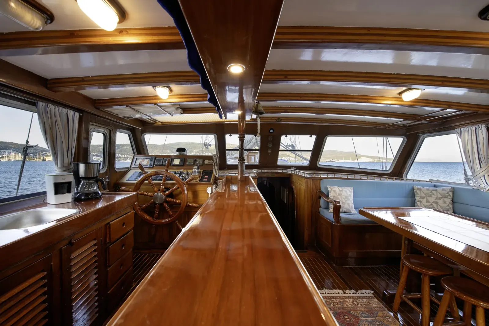 Grandi sailing in Bodrum