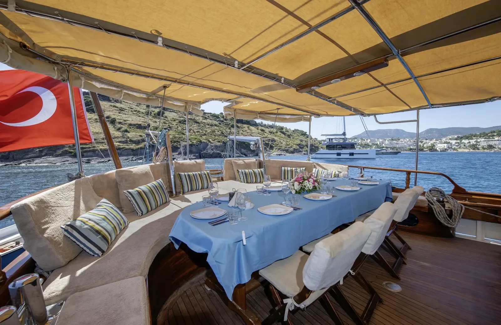 Grandi sailing in Bodrum