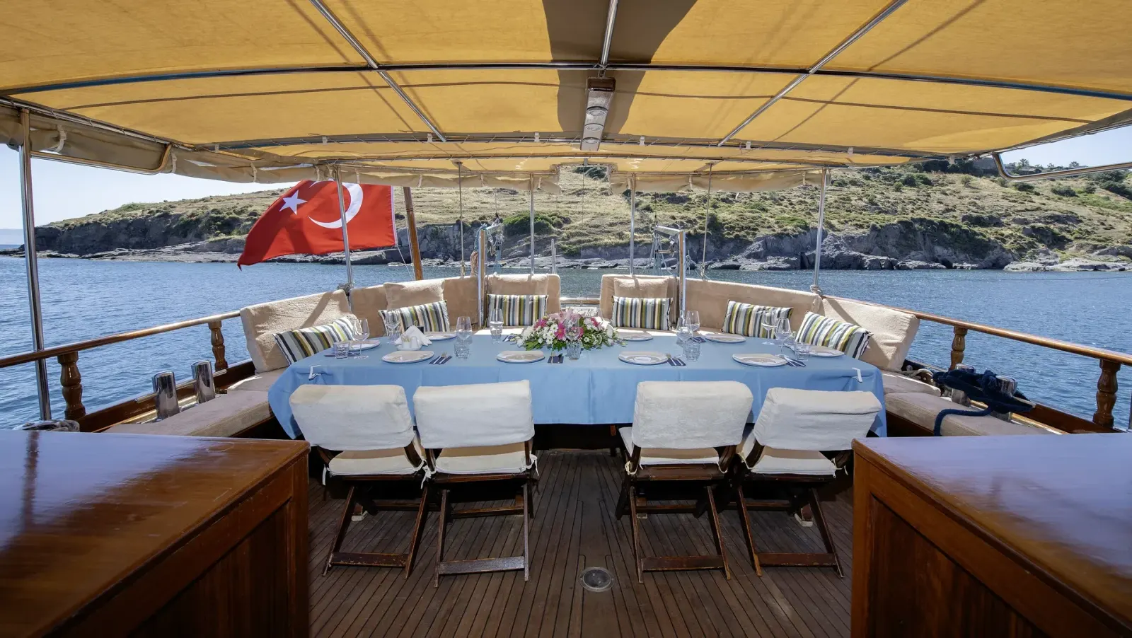 Grandi sailing in Bodrum